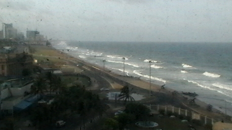 View from Hotel in Colombo